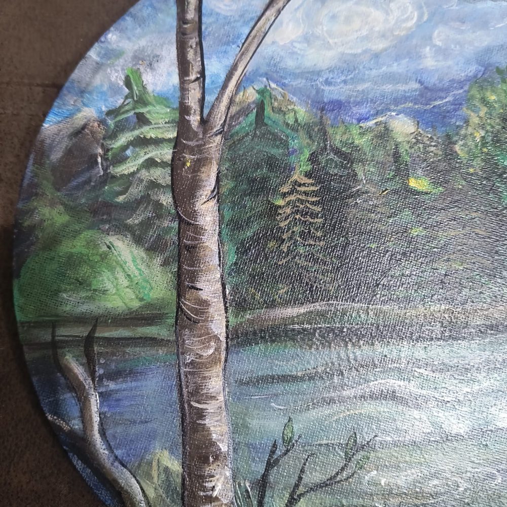 Tablou Respirația pădurii 3